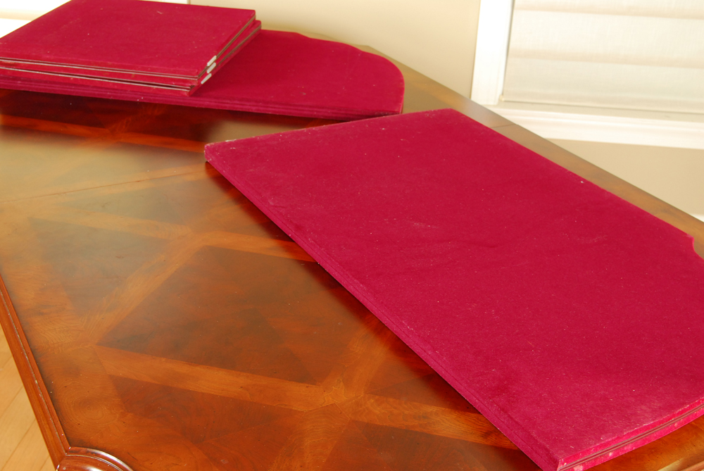 Regency Style Mahogany Double Pedestal Table