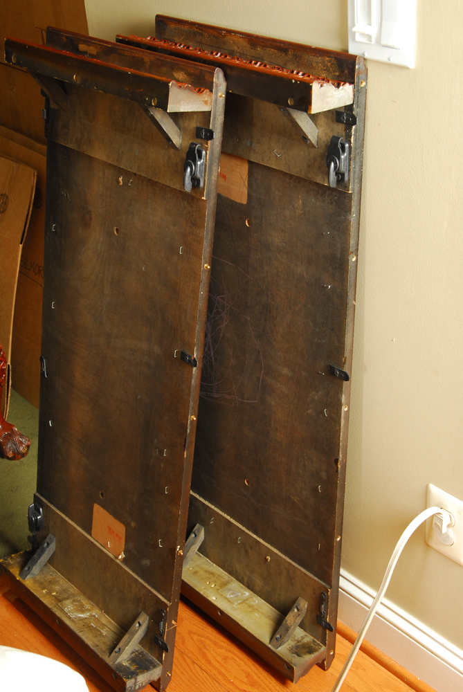 Regency Style Mahogany Double Pedestal Table