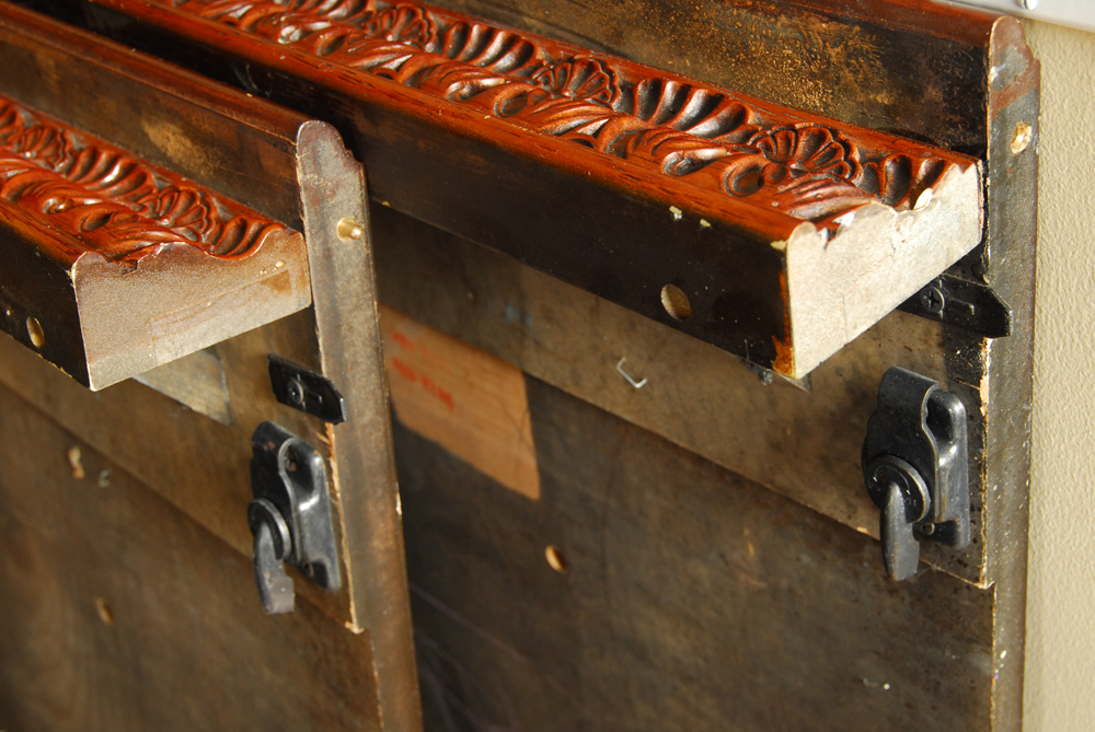 Regency Style Mahogany Double Pedestal Table