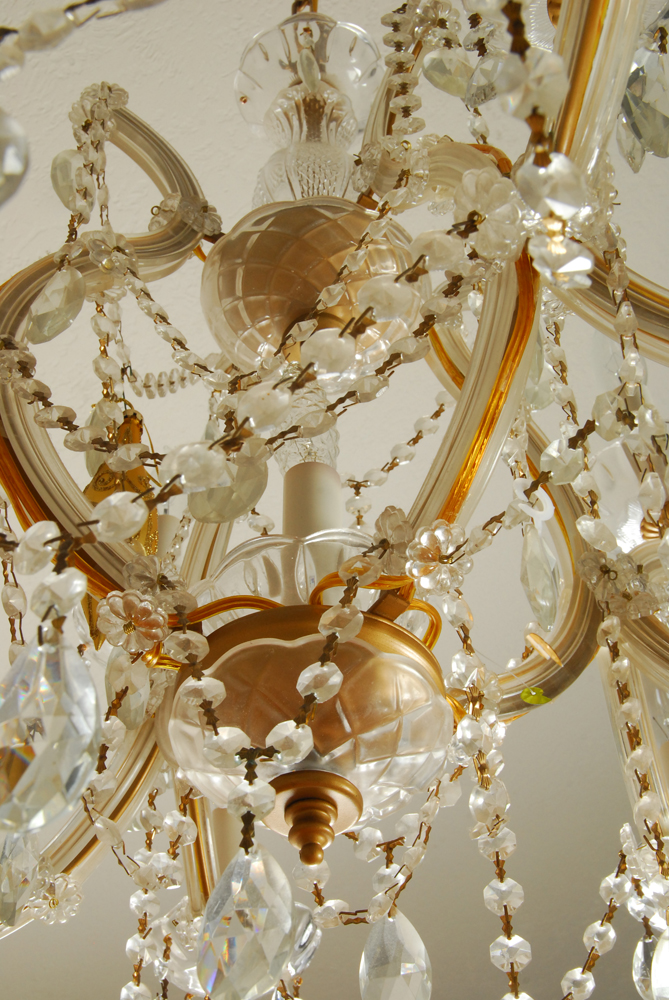 Vintage Crystal Chandelier