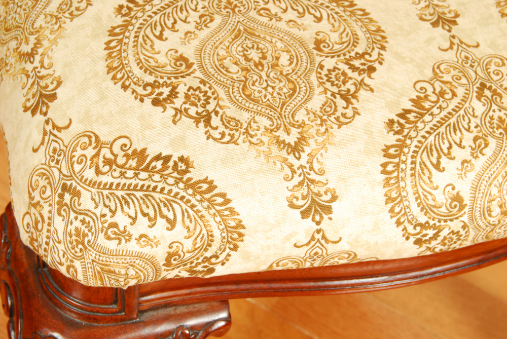 Vintage Hepplewhite Style Mahogany Dining Chairs