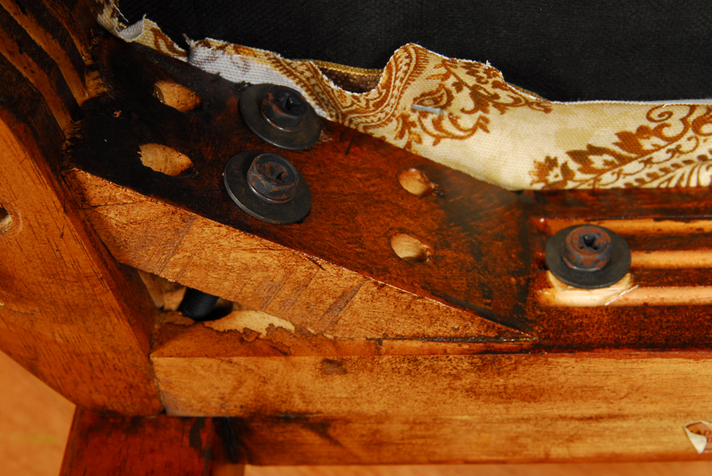 Vintage Hepplewhite Style Mahogany Dining Chairs