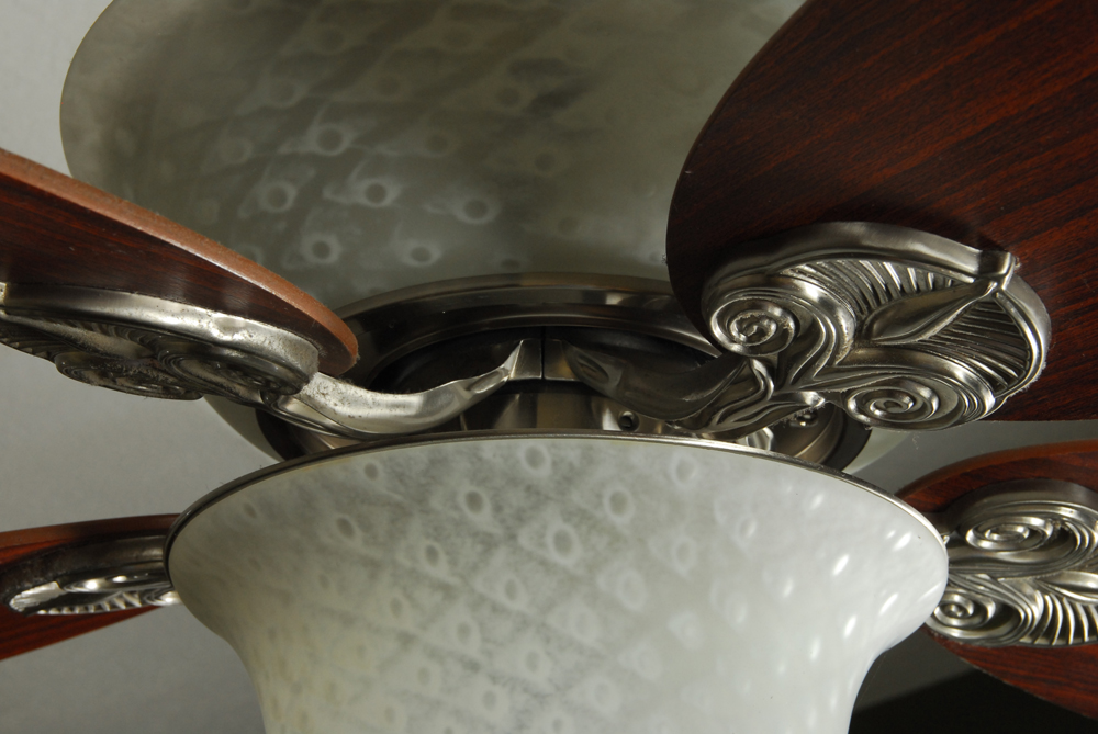 Five Blade Ceiling Fan with Lighting