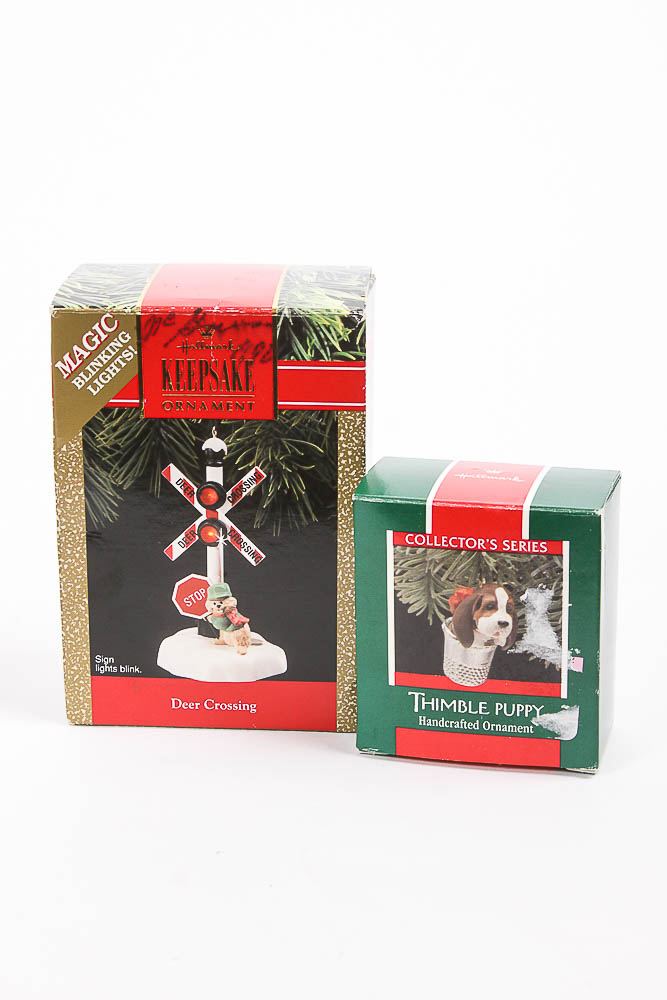 Christmas Décor Including Disney "101 Dalmatians" Ornaments