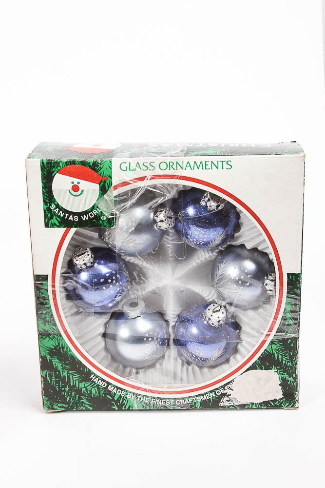 Collection of Vintage Christmas Ornaments