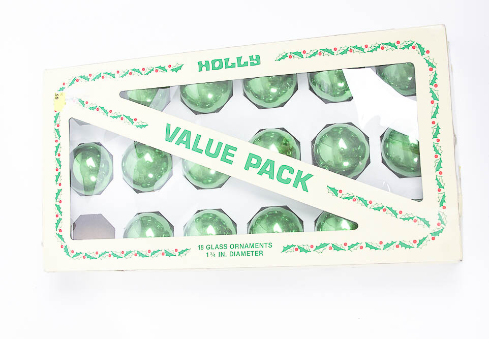 Collection of Vintage Christmas Ornaments