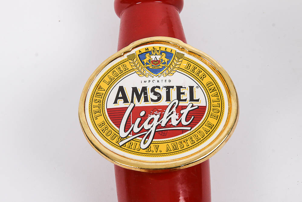 Budweiser Christmas Steins and Three Beer Tap Pulls