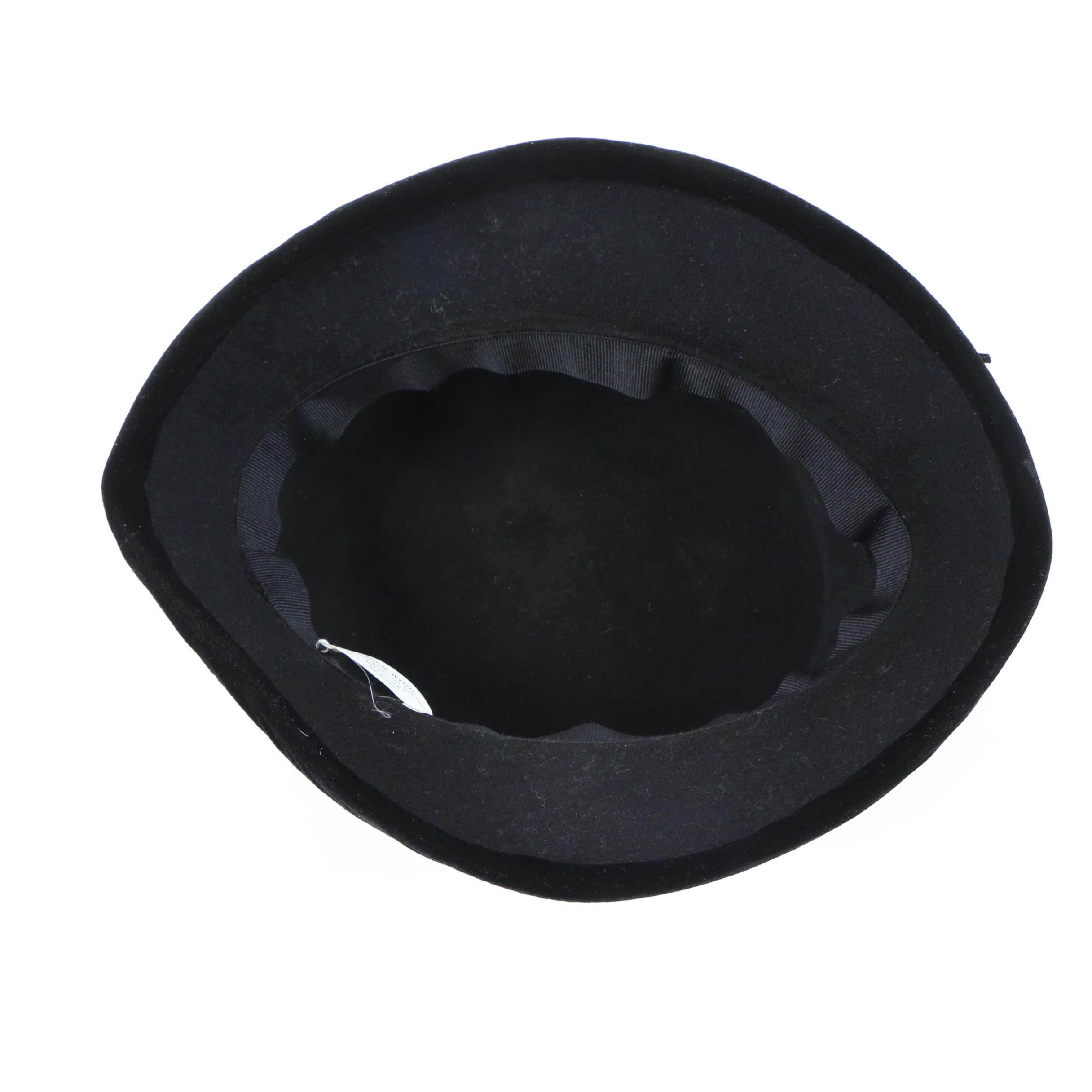 Women's Vintage Occasion Hats Including a James McQuay with Fox Fur