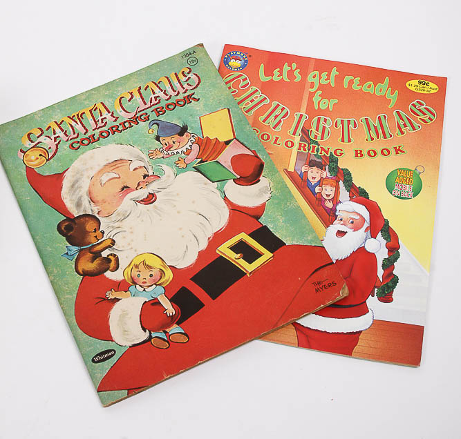 Vintage Christmas Themed Little Golden Books