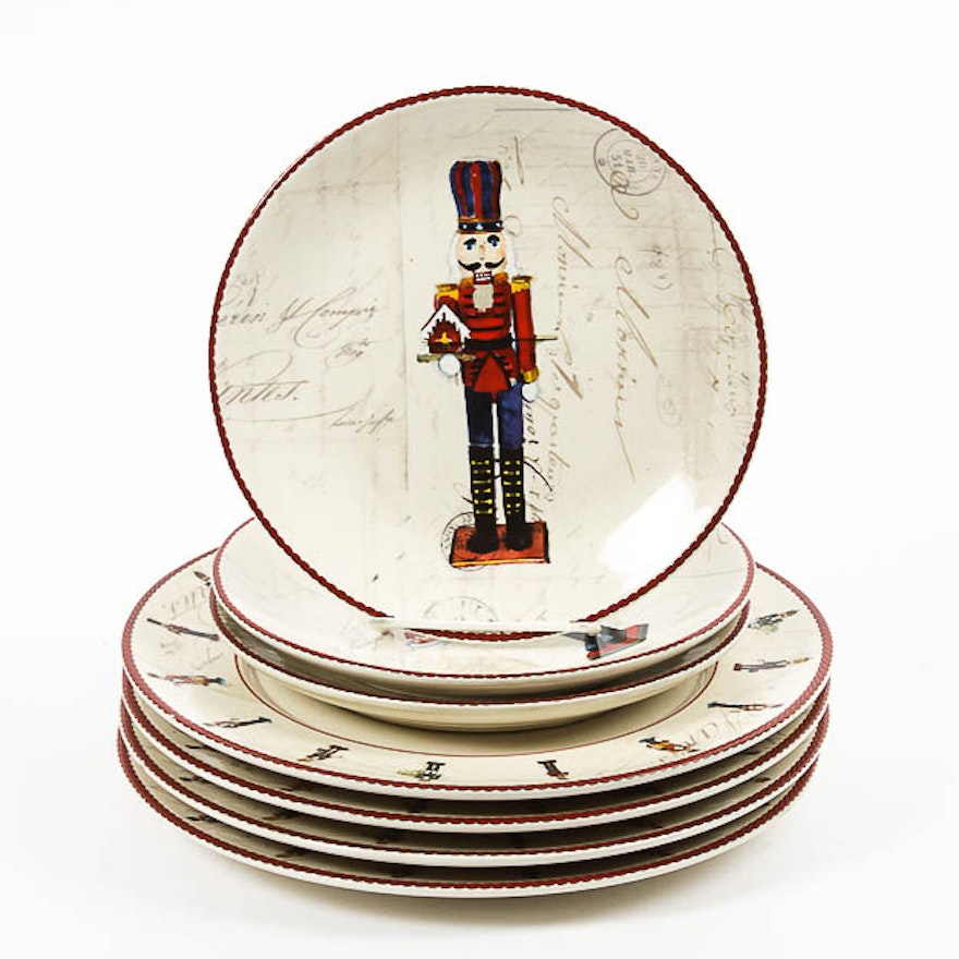 Williams-Sonoma "Nutcracker" Plates