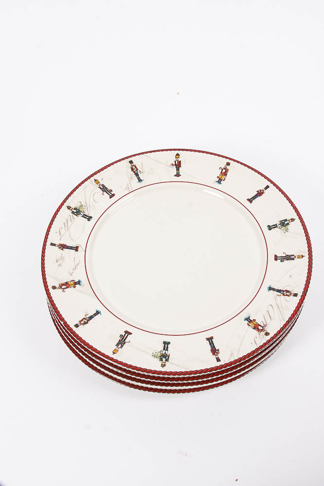 Williams-Sonoma "Nutcracker" Plates