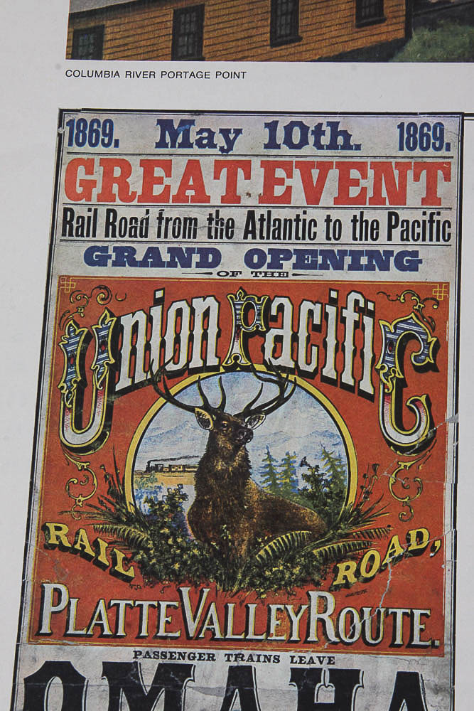 1969 Union Pacific Centennial Edition Railroad Calendar