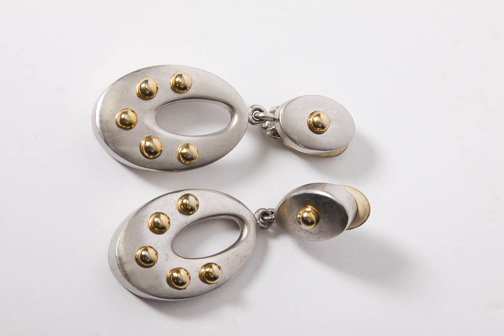 Collection of Vintage Faux Pearl and Silver Tone Costume Jewelry