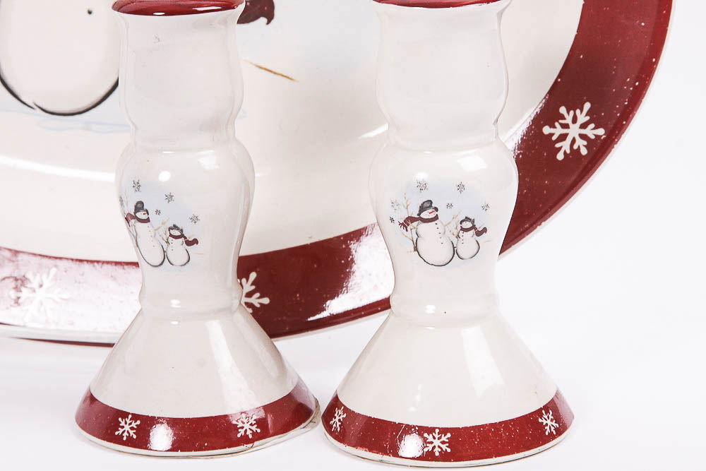 Royal Seasons Snowman Stoneware