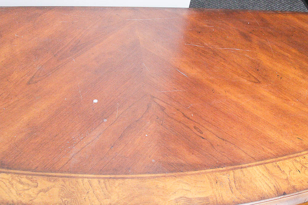 Curule-Form Console Table by Schnadig