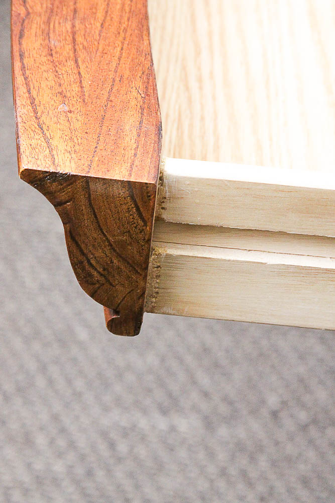 Curule-Form Console Table by Schnadig