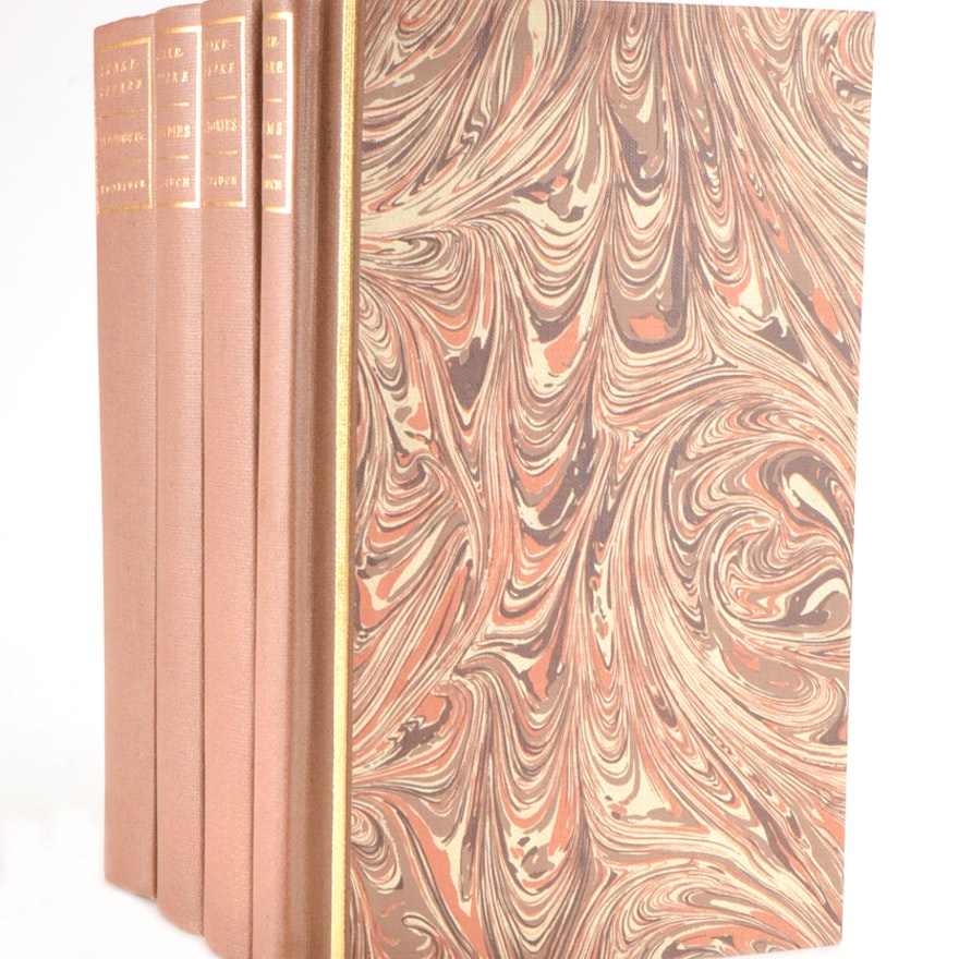 Four Volume Set of "The Complete Works of William Shakespeare"