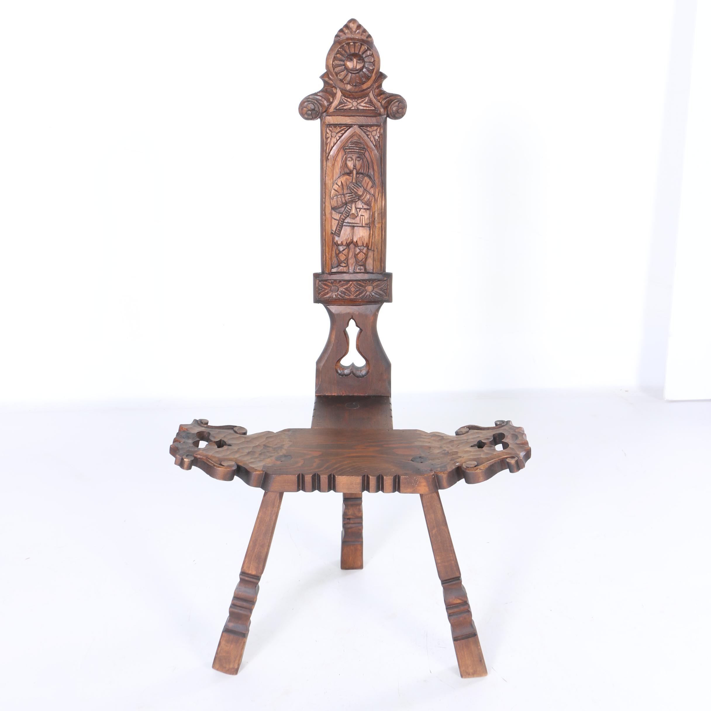 Antique Mexican Birthing Chair