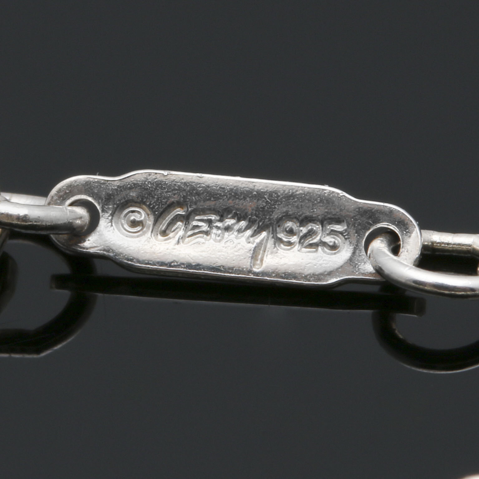 Tiffany & Co. "Return to Tiffany" Sterling Silver Pendant and Frank Gehry Chain