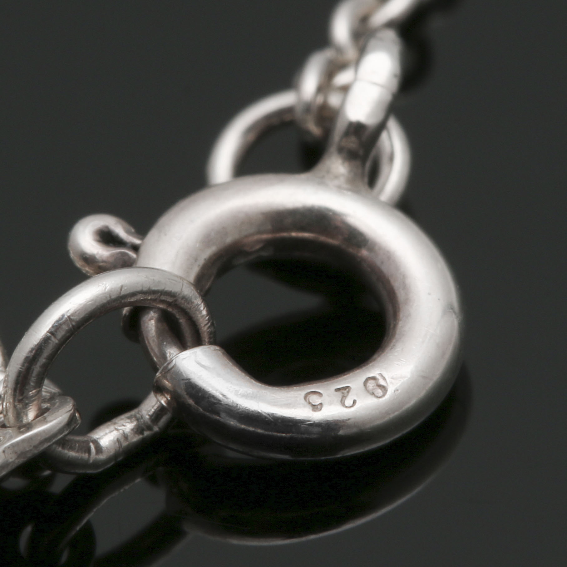 Tiffany & Co. "Return to Tiffany" Sterling Silver Pendant and Frank Gehry Chain