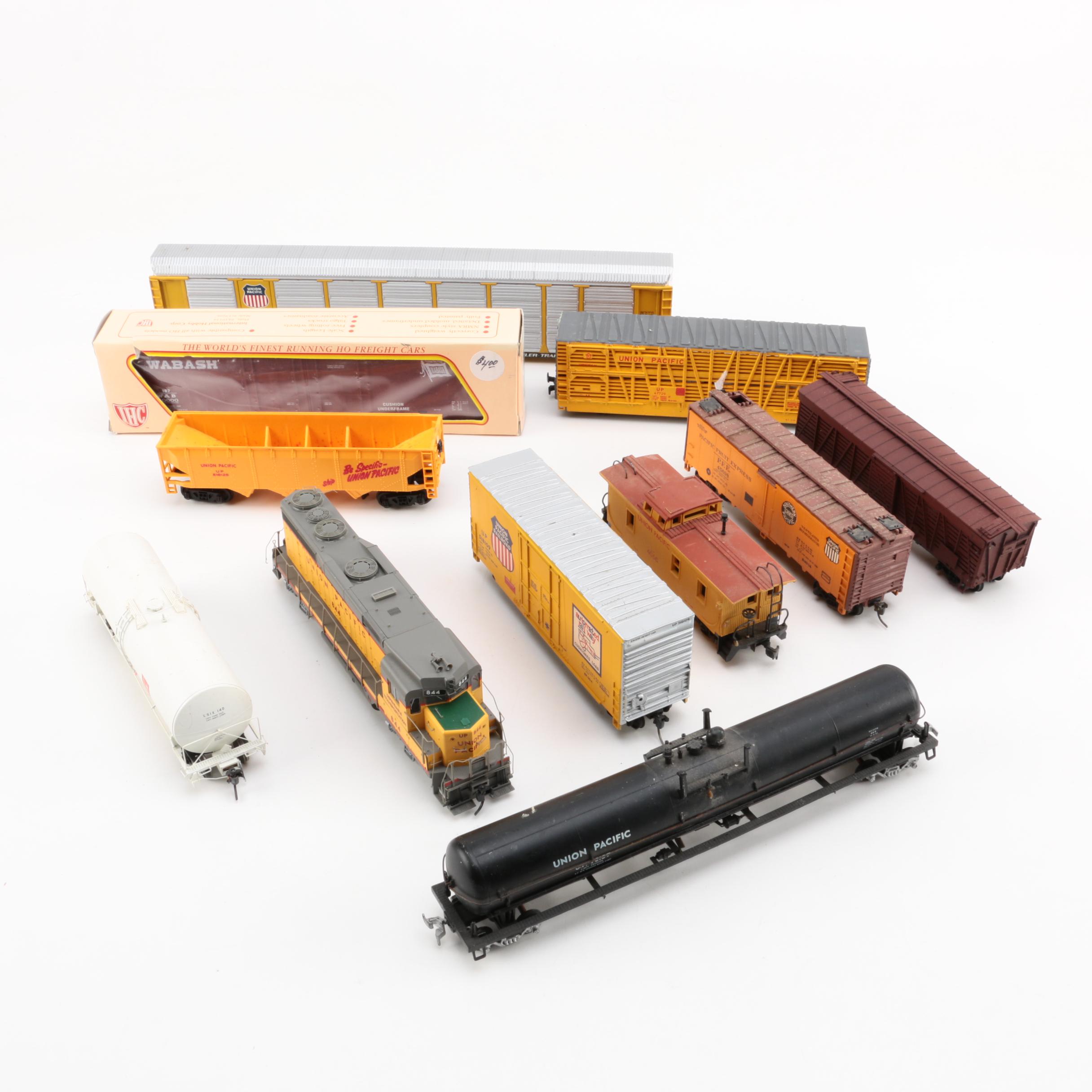 Union Pacific HO Scale Train Set Assortment