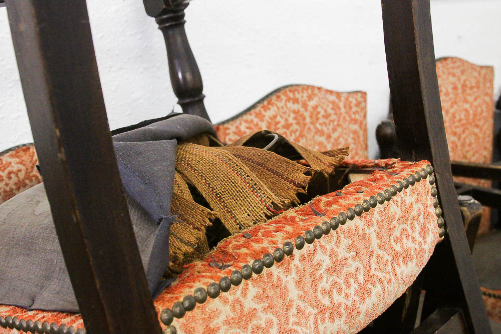 Circa 1920s Renaissance Revival Style Dining Chairs