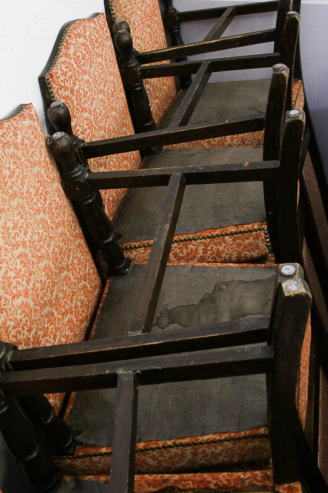 Circa 1920s Renaissance Revival Style Dining Chairs