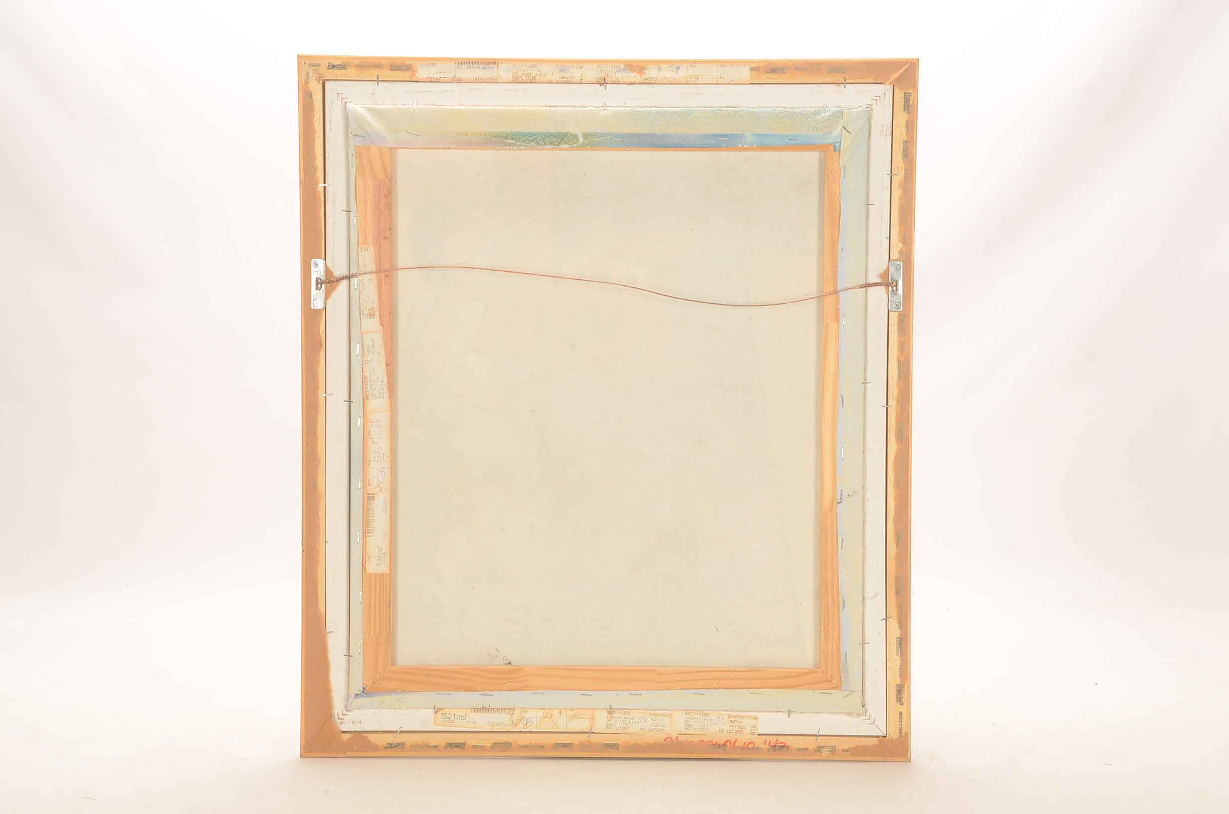 C. Ryan Original Mixed Media Cubist Still Life Painting