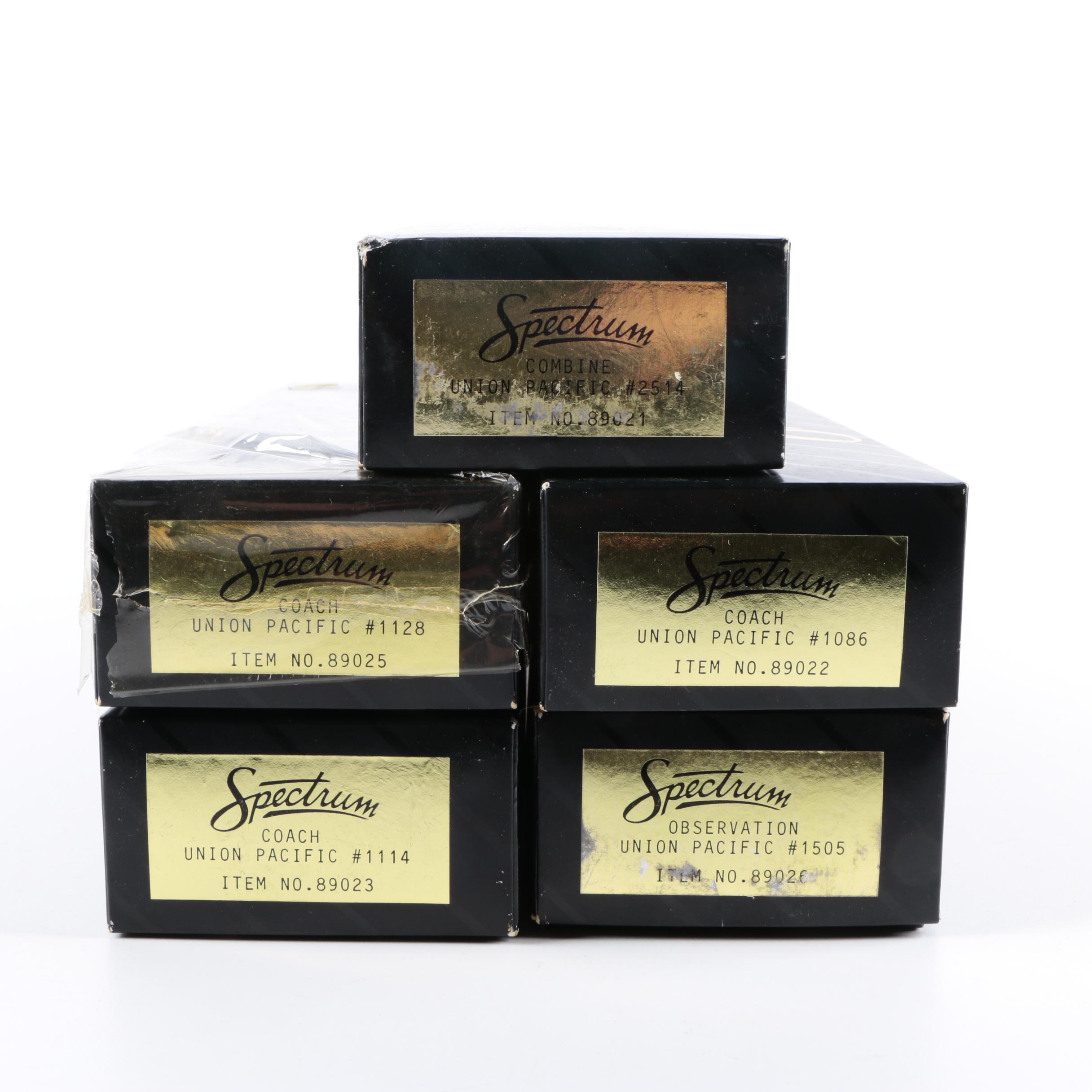 Bachmann "Spectrum" HO Scale Union Pacific Passenger Trains