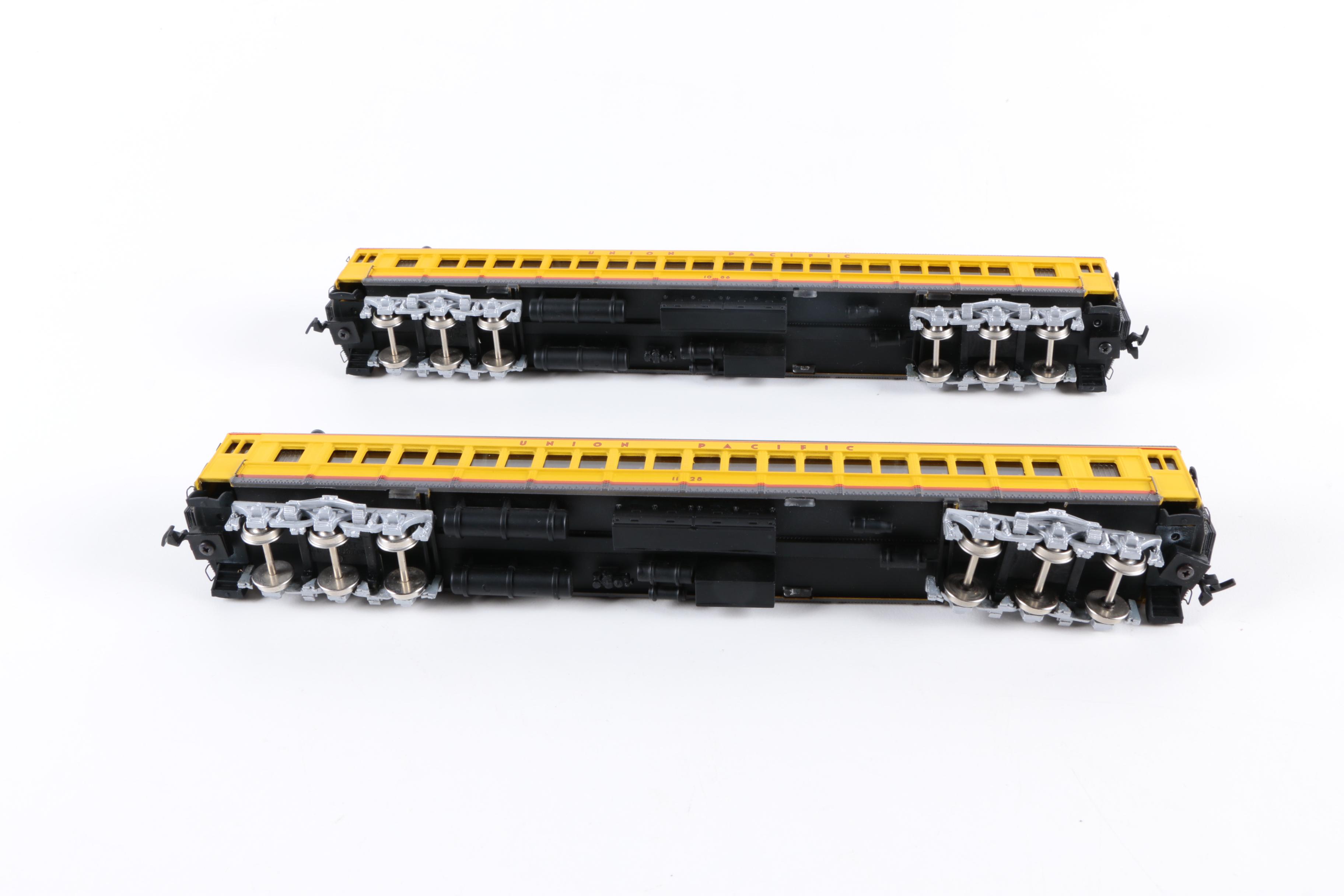 Bachmann "Spectrum" HO Scale Union Pacific Passenger Trains