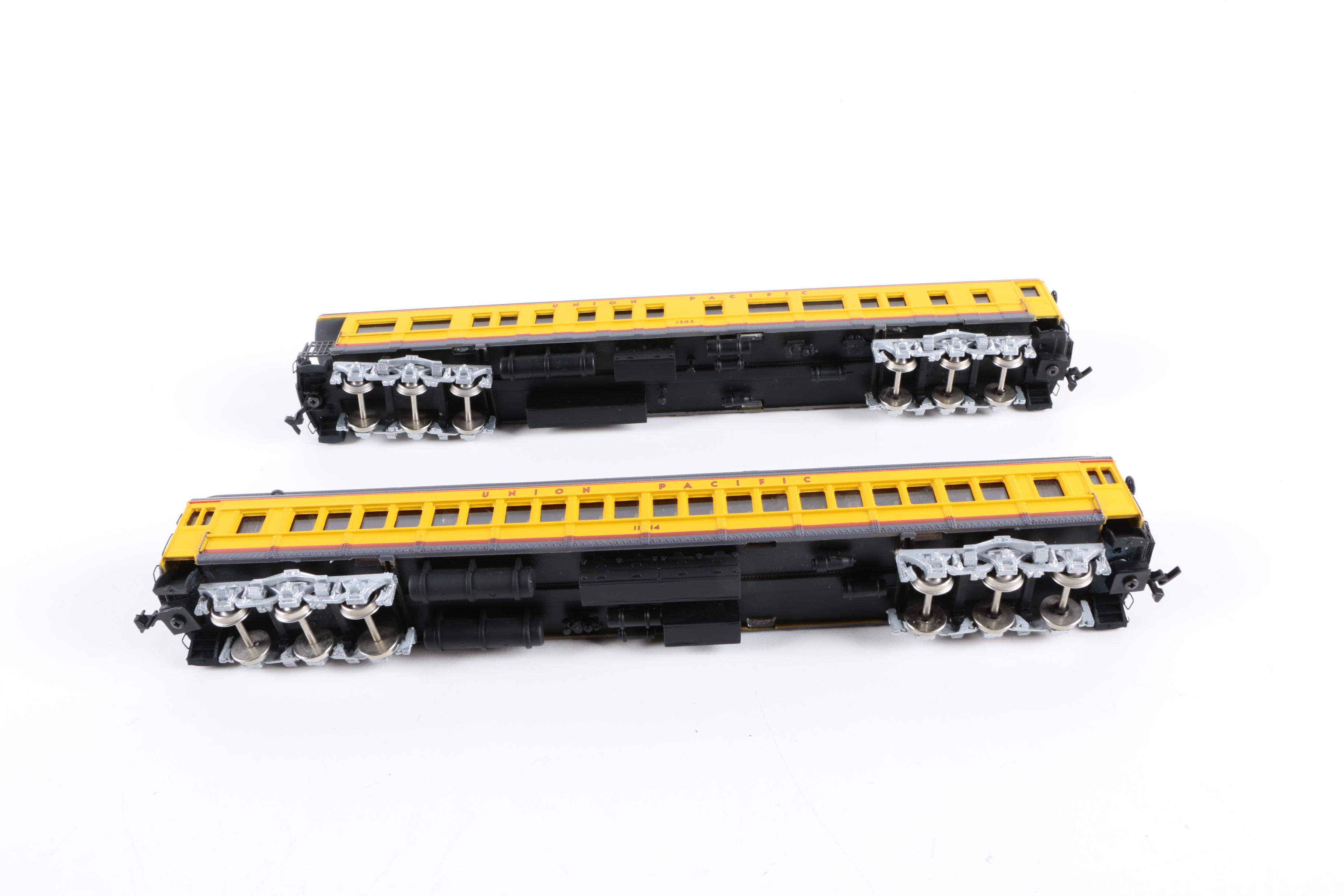 Bachmann "Spectrum" HO Scale Union Pacific Passenger Trains