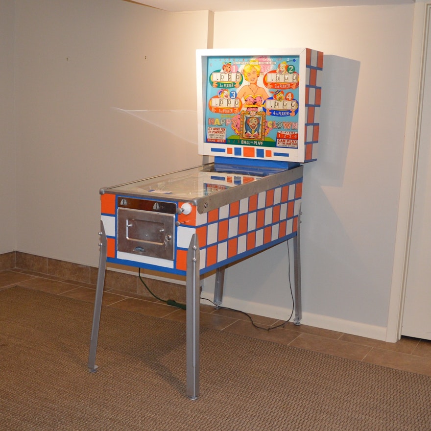 Original 1964 Gottlieb's "Happy Clown" Pinball Machine