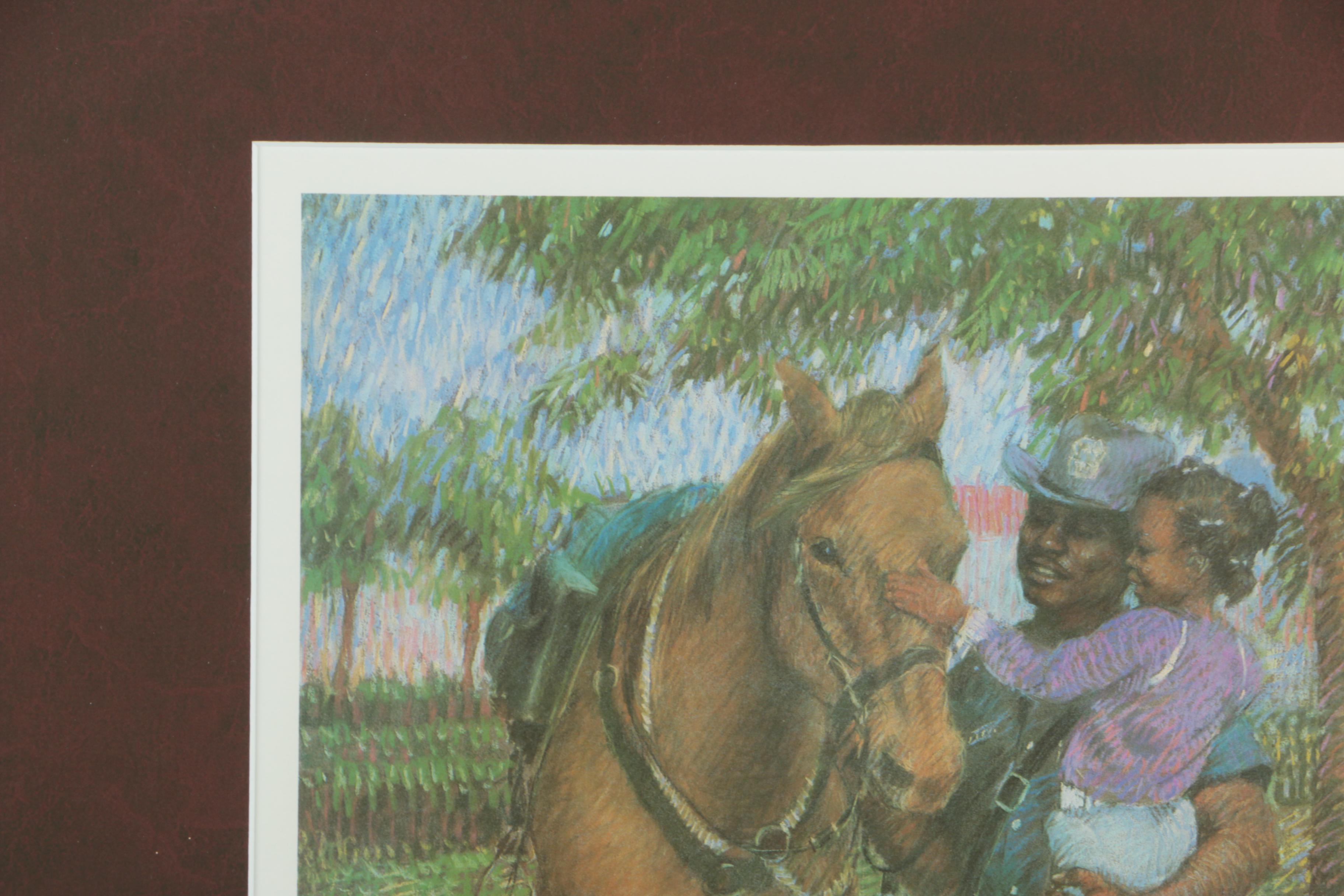 Brenda Joysmith Limited Edition Offset Lithograph "The New Hero"