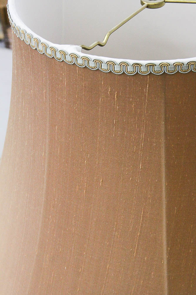 Custom Curtains with Lampshades