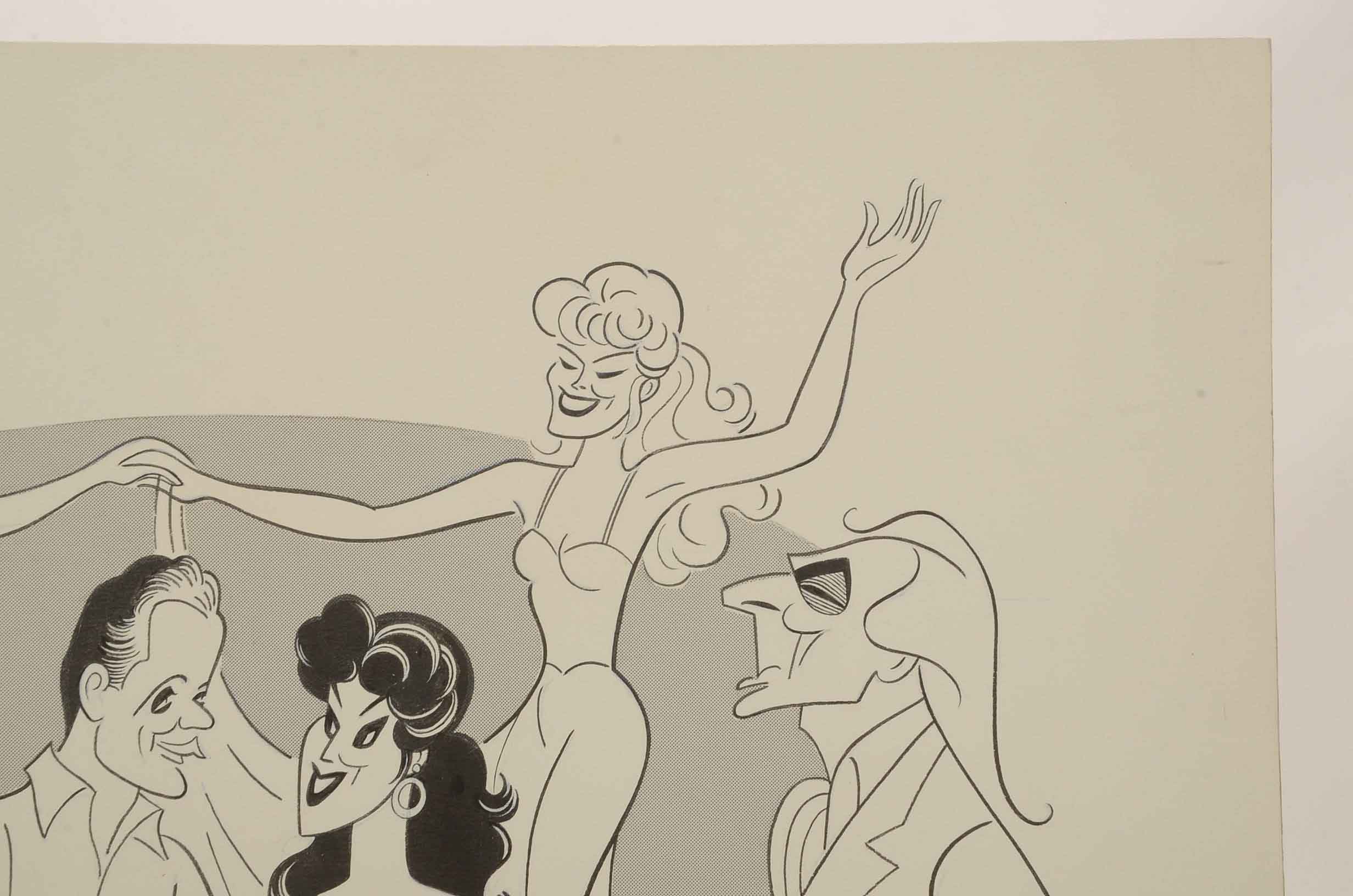 Sam Norkin Original Ink Illustration "Aspects of Love"