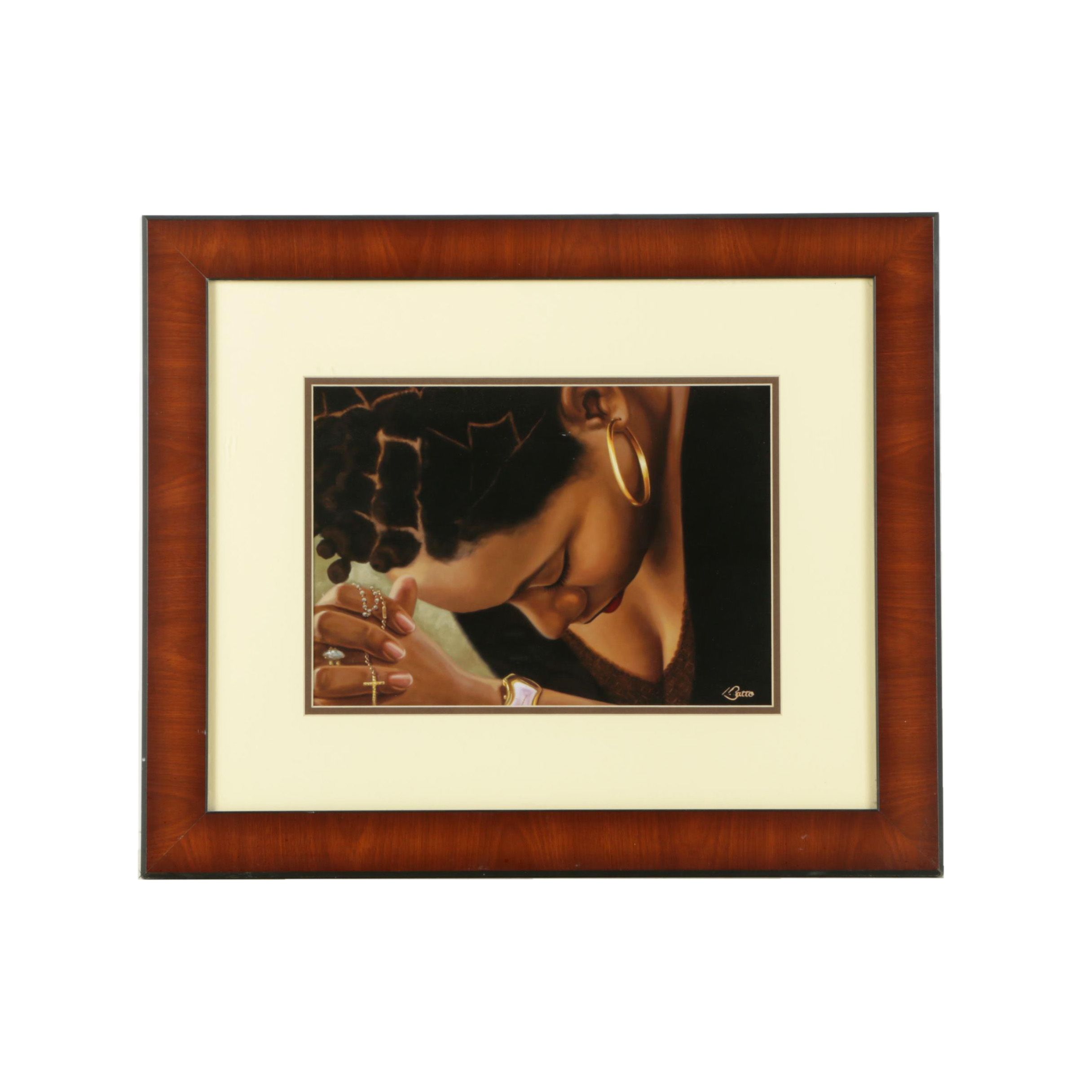 Offset Lithograph on Paper After Henry Battle "Time Well Spent"