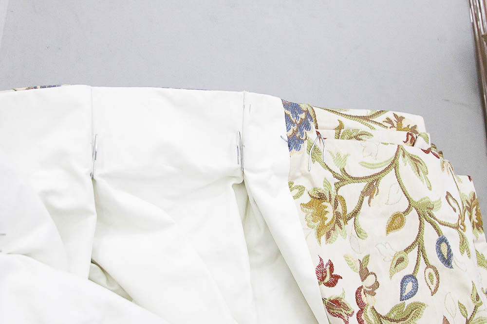 Custom Draperies and Matching Throw Pillows