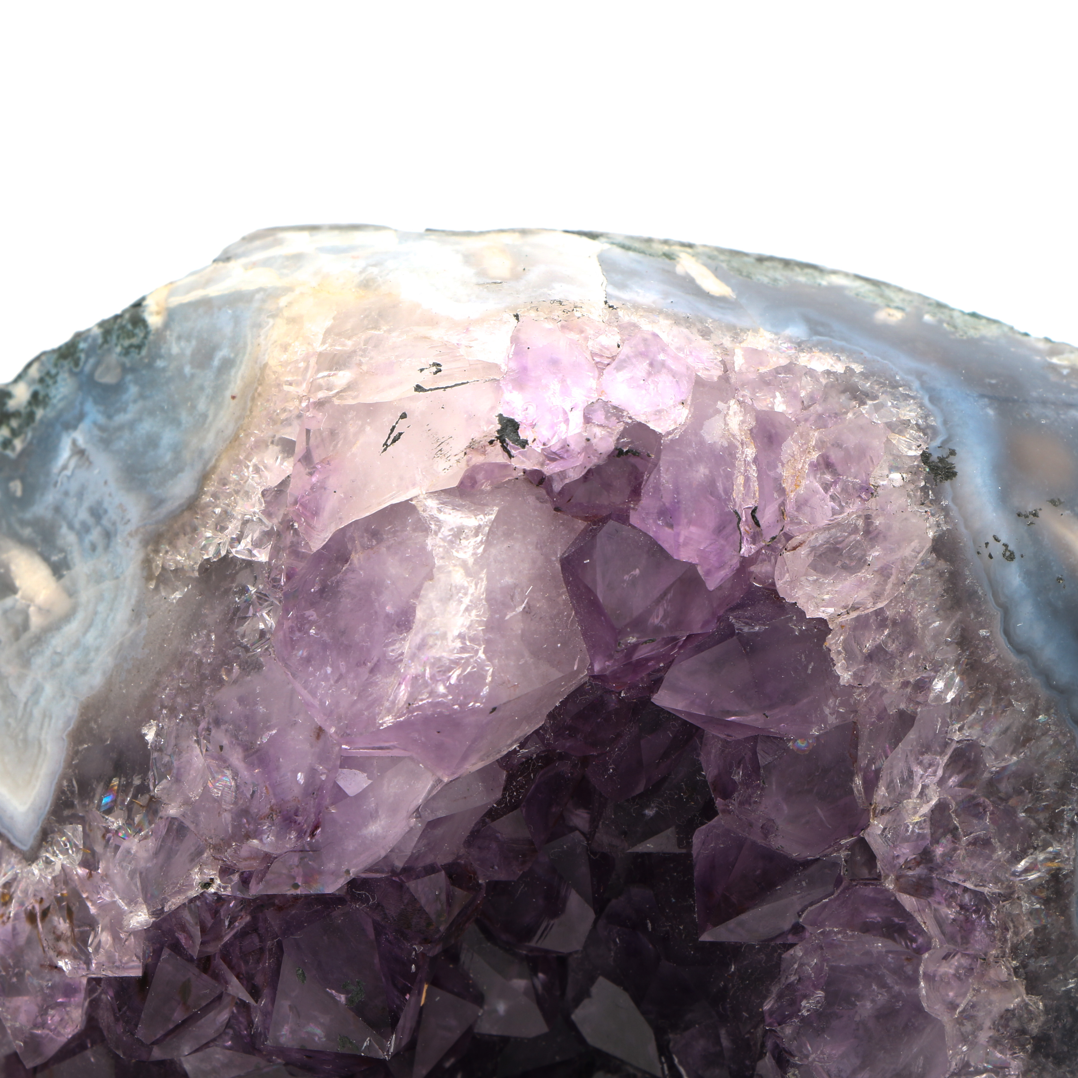 Amethyst and Agate Geode