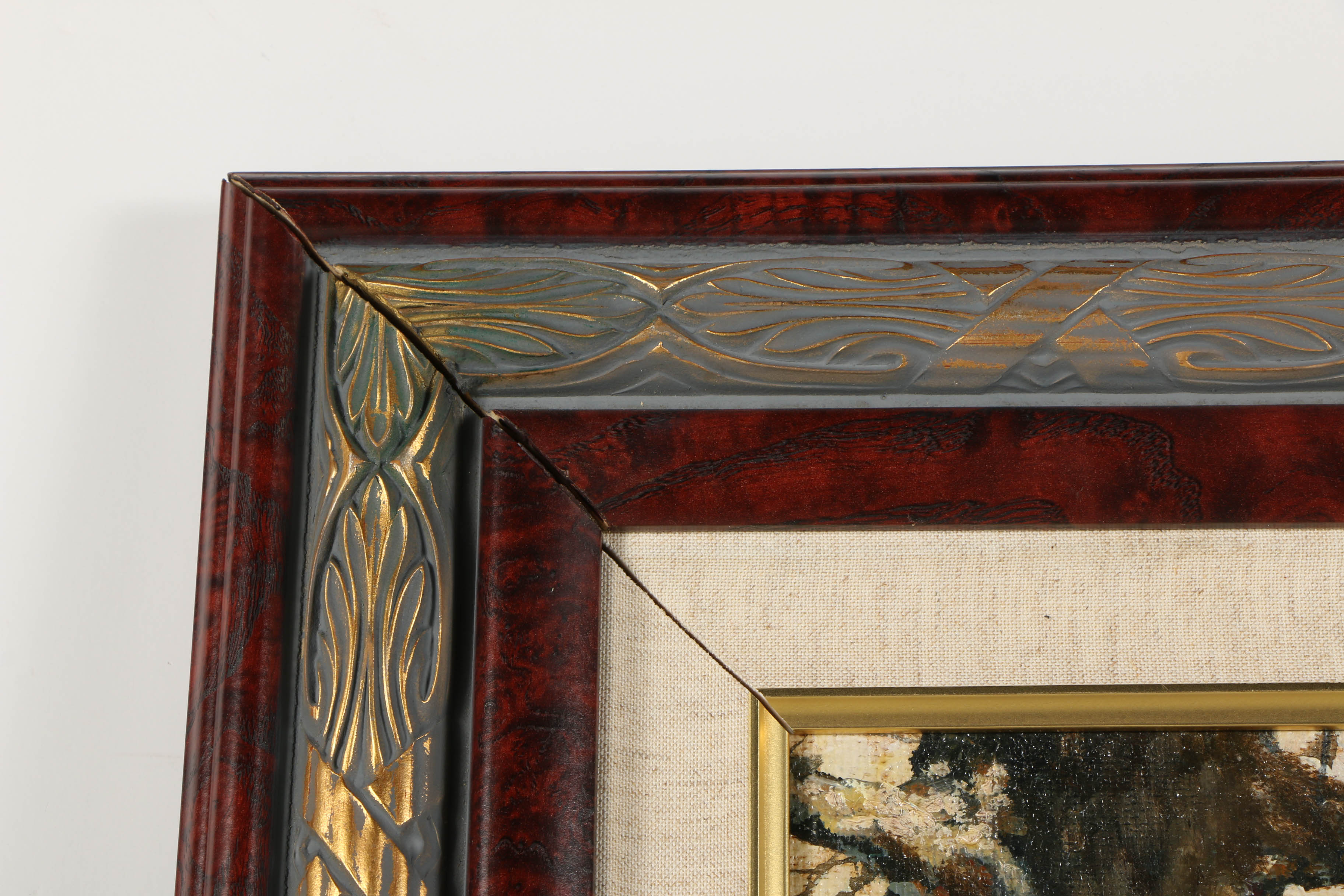 Talmadge Davis Oil Painting on Board "Mother's Tears"