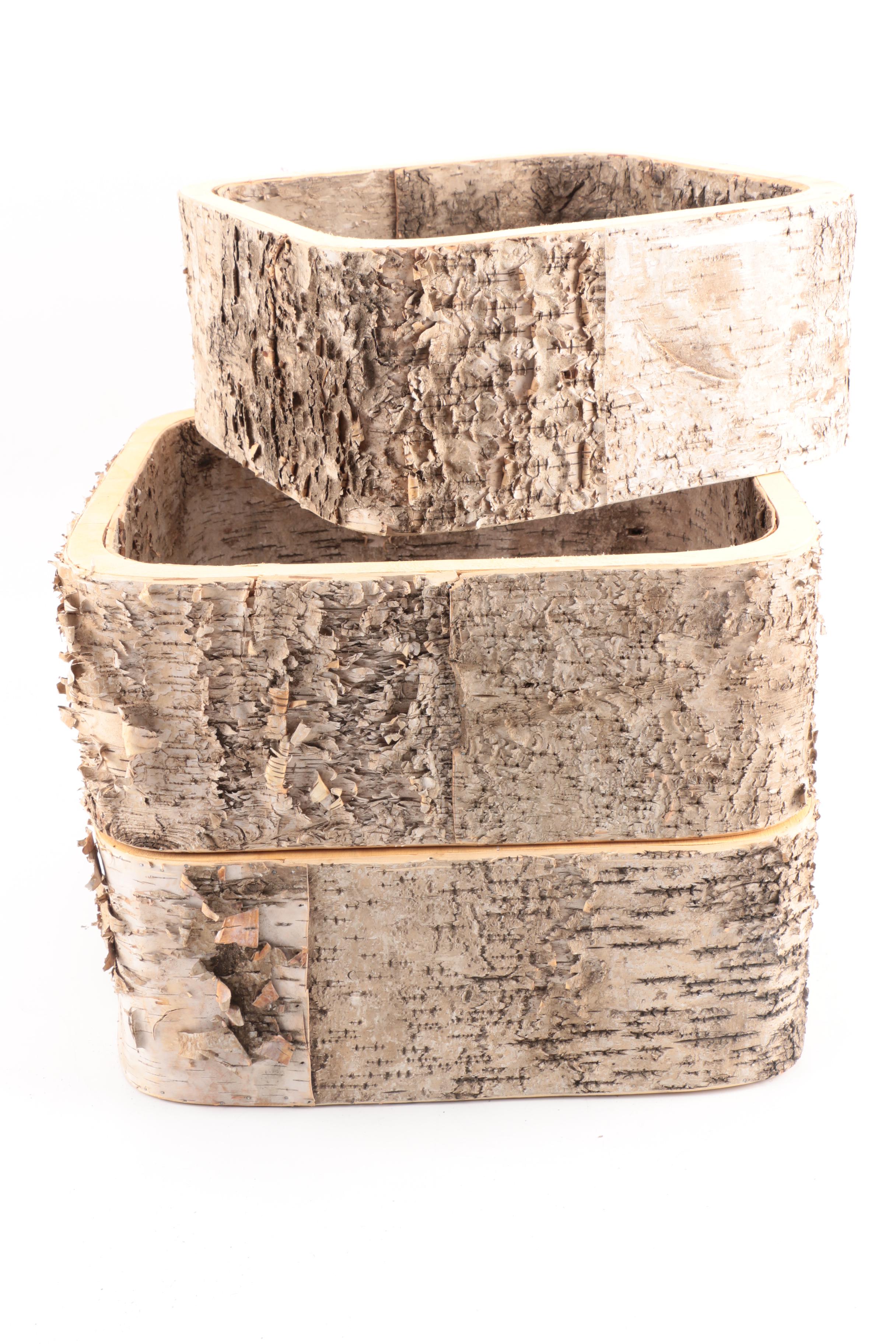 Rustic Wooden Wall Shelves