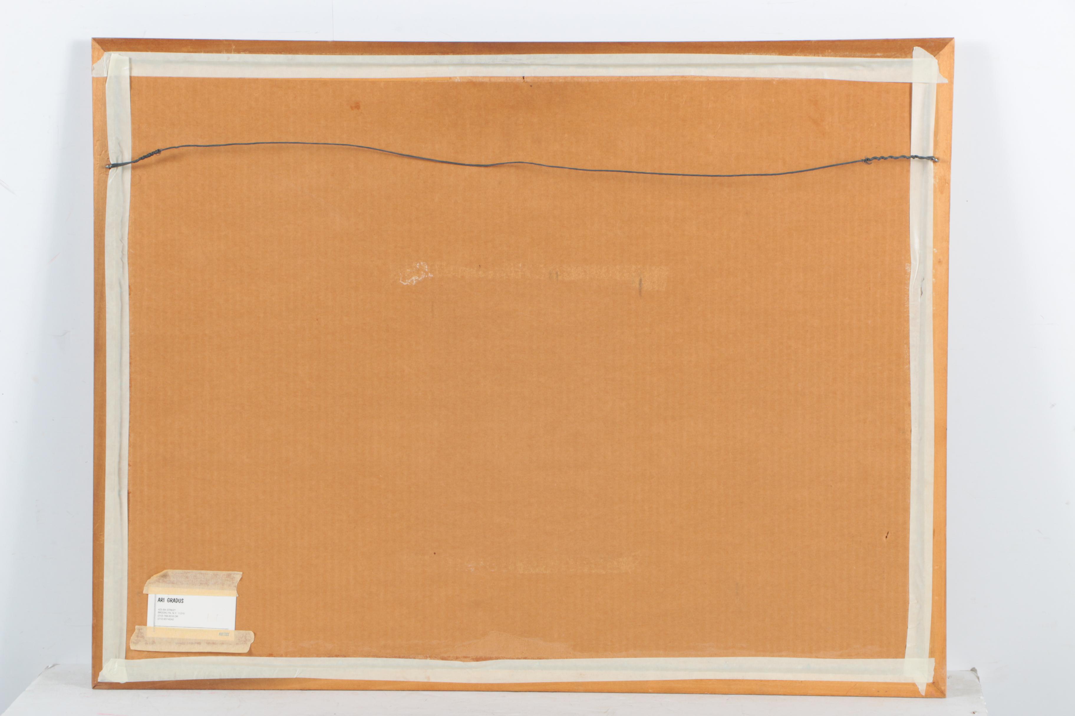 Ari Gradus Artist's Proof Color Lithograph "Puppet Show"