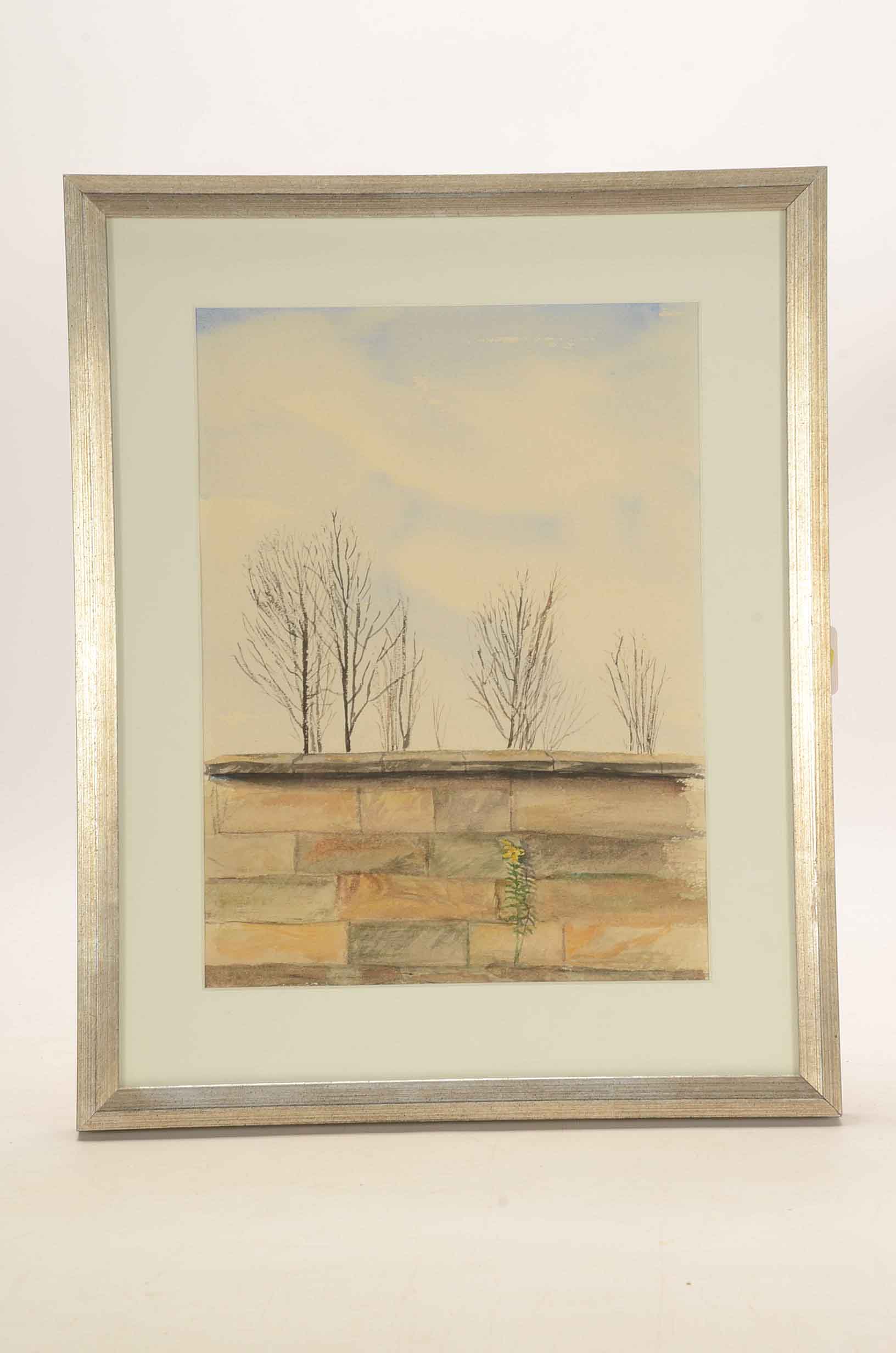 Two Original Watercolor Paintings on Paper