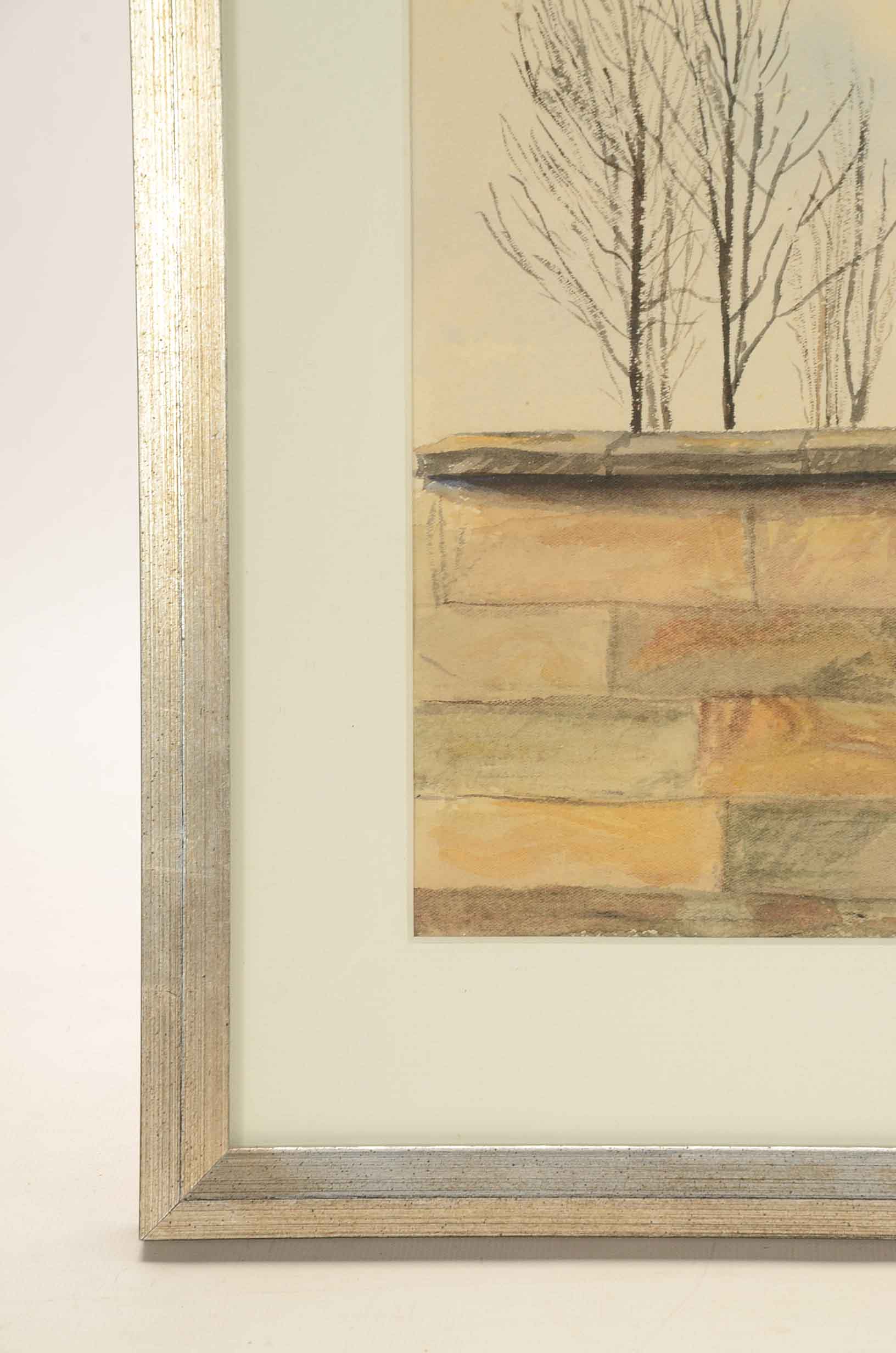 Two Original Watercolor Paintings on Paper