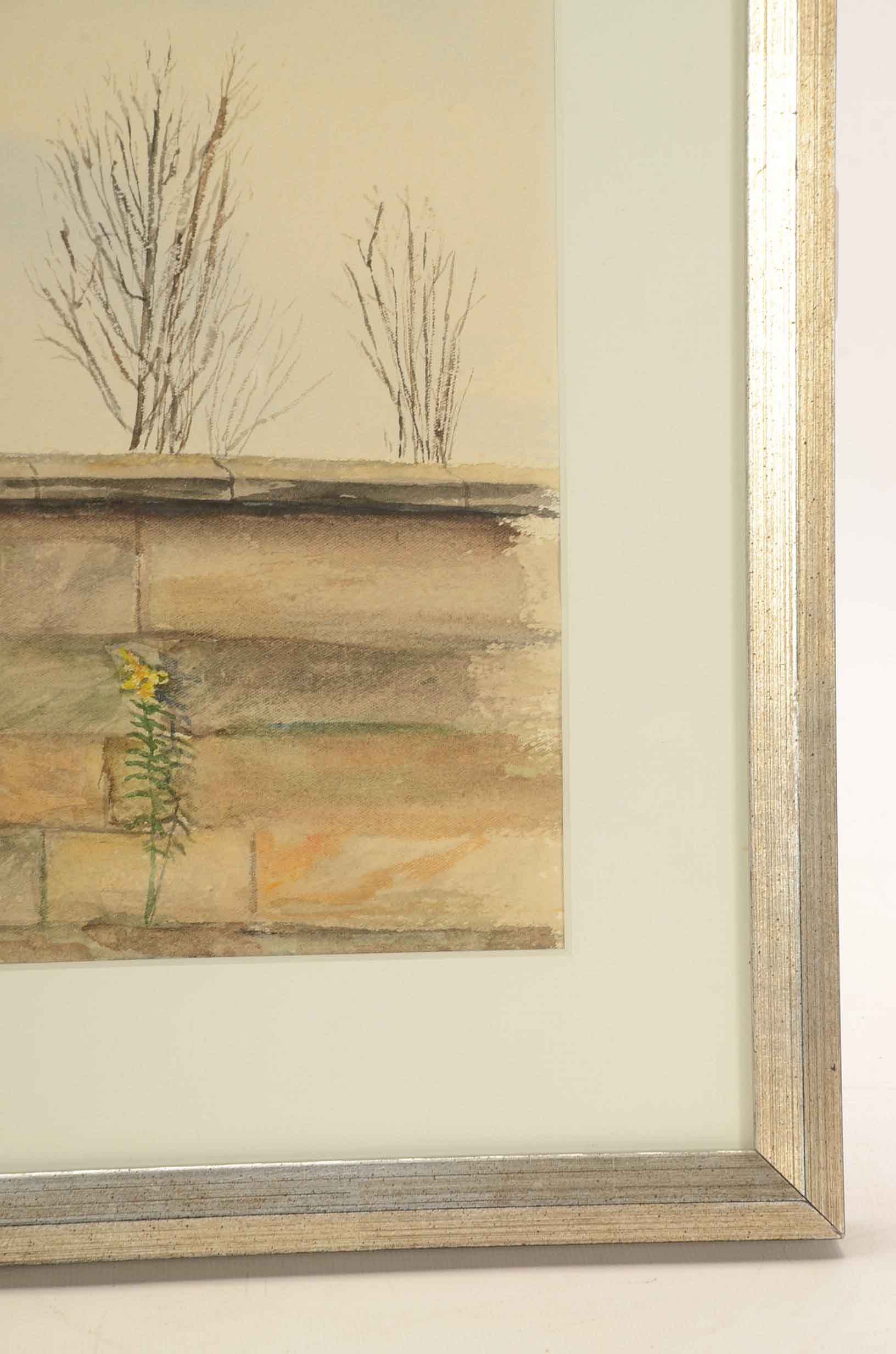 Two Original Watercolor Paintings on Paper