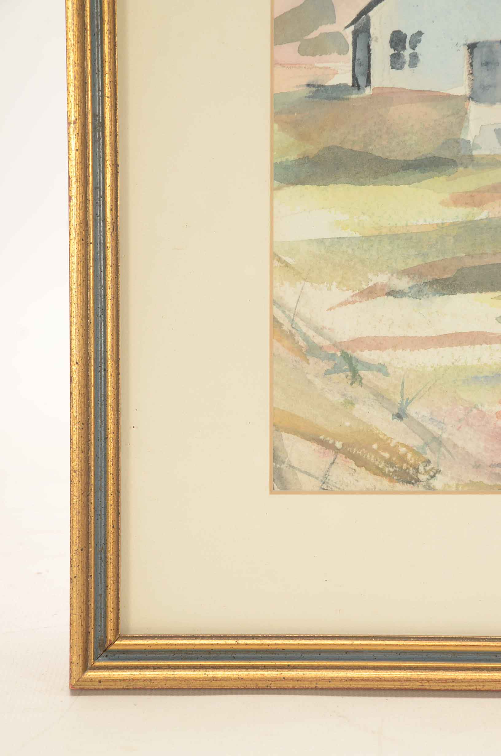 Two Original Watercolor Paintings on Paper