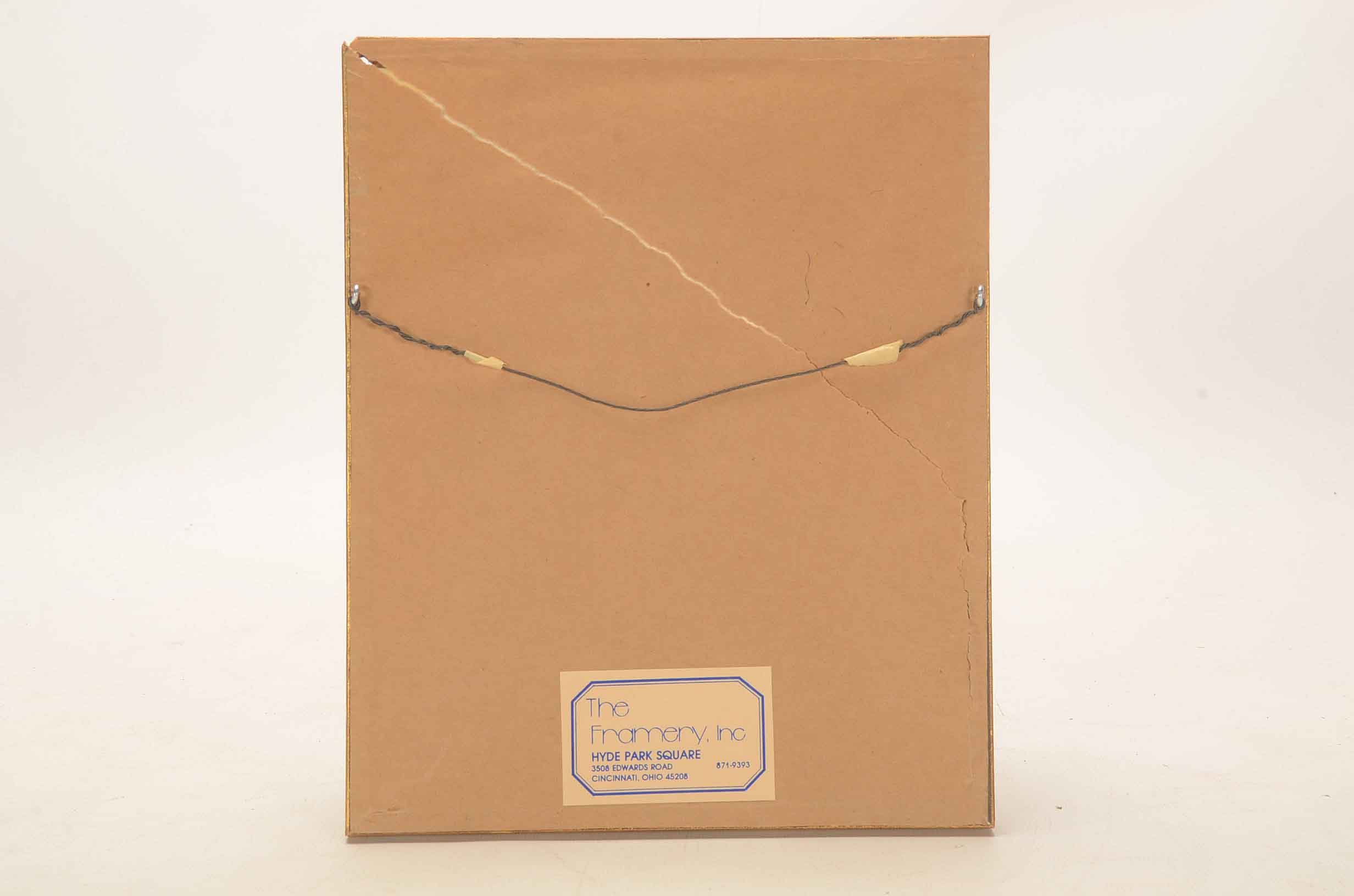 Two Original Watercolor Paintings on Paper