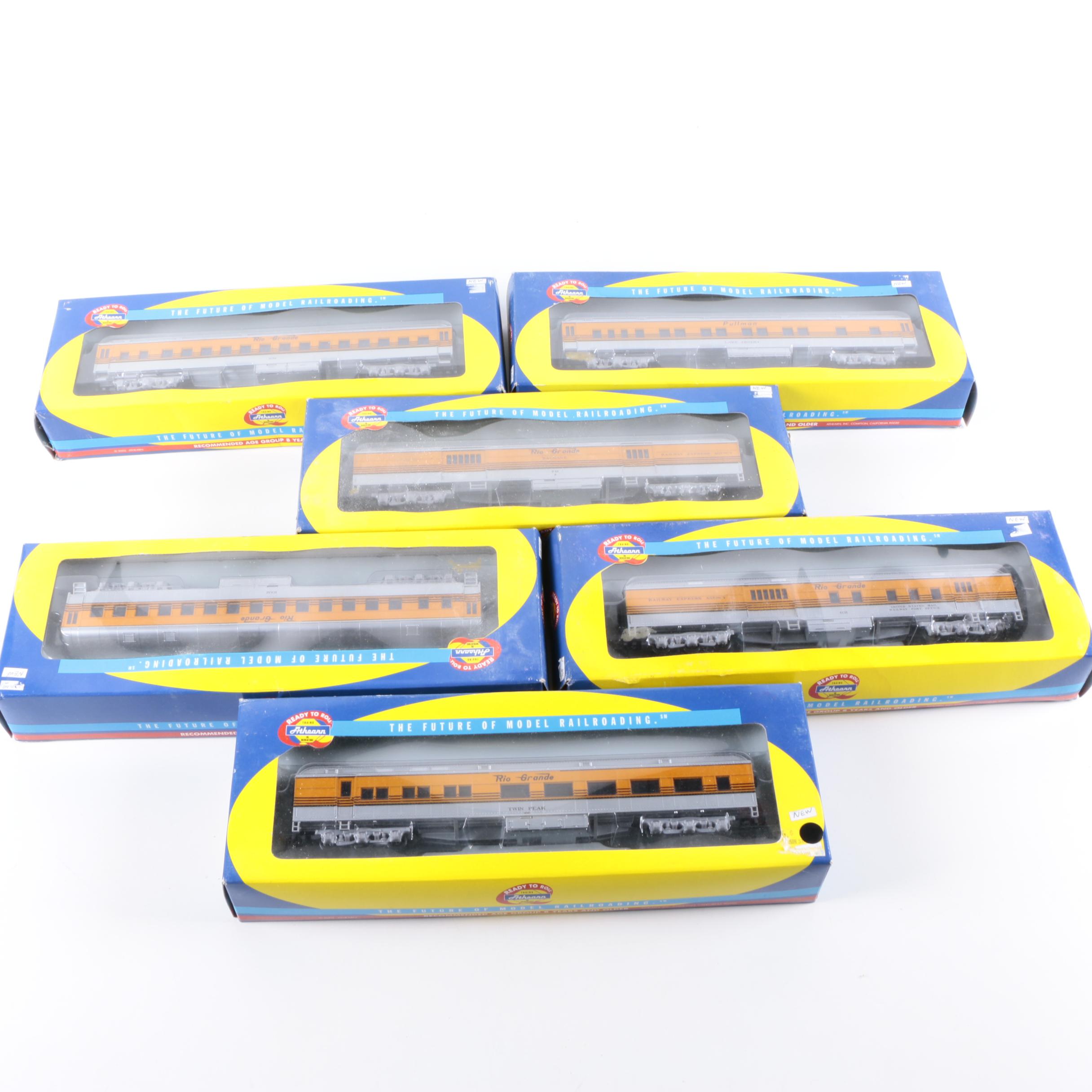 Athearn HO Scale Rio Grande Passenger Cars