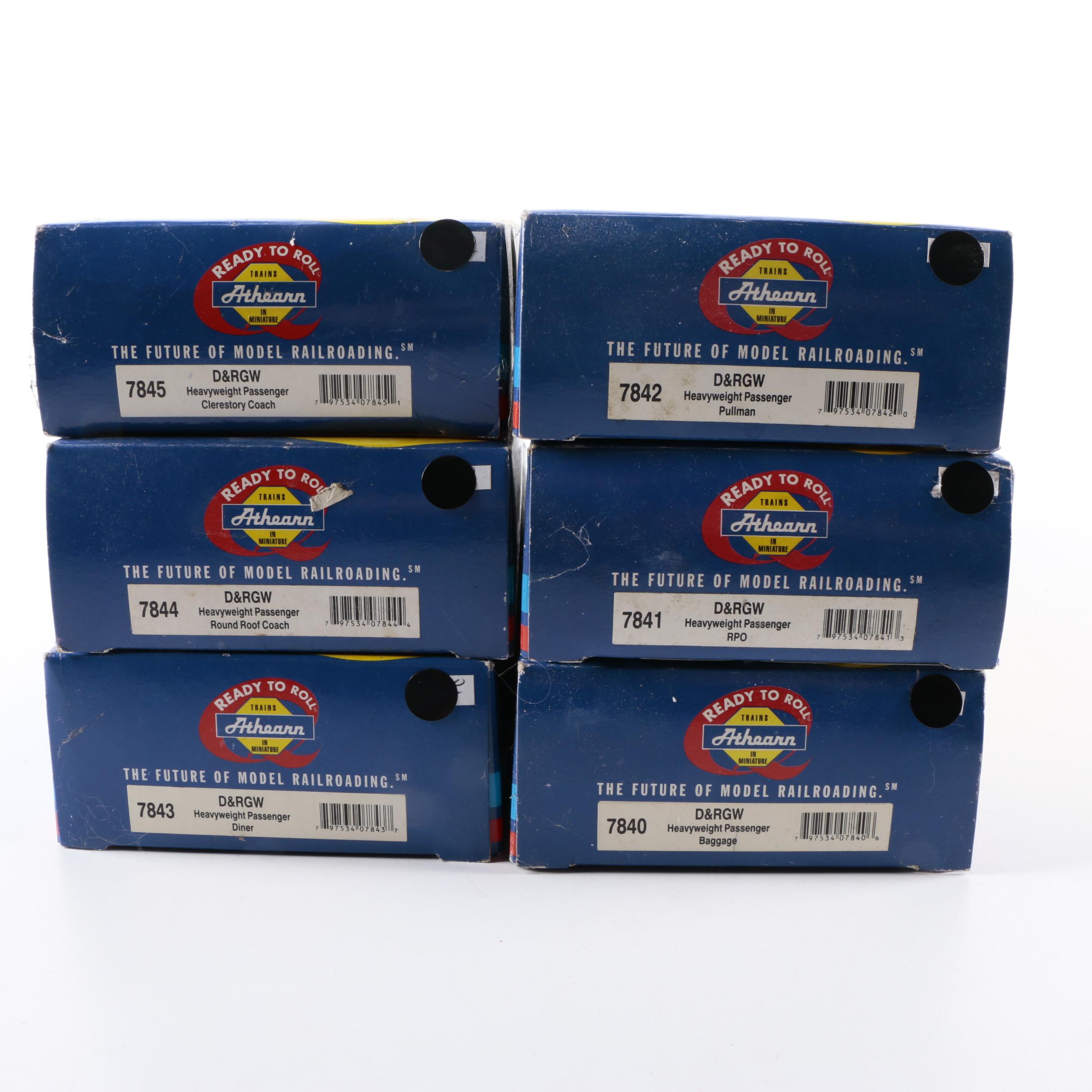 Athearn HO Scale Rio Grande Passenger Cars