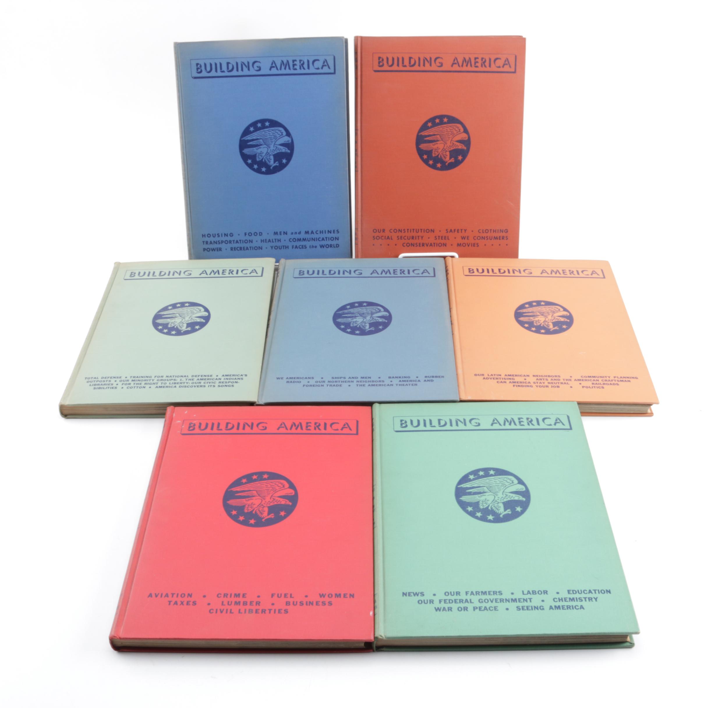 Circa 1945 "Building America" Volumes I-VII