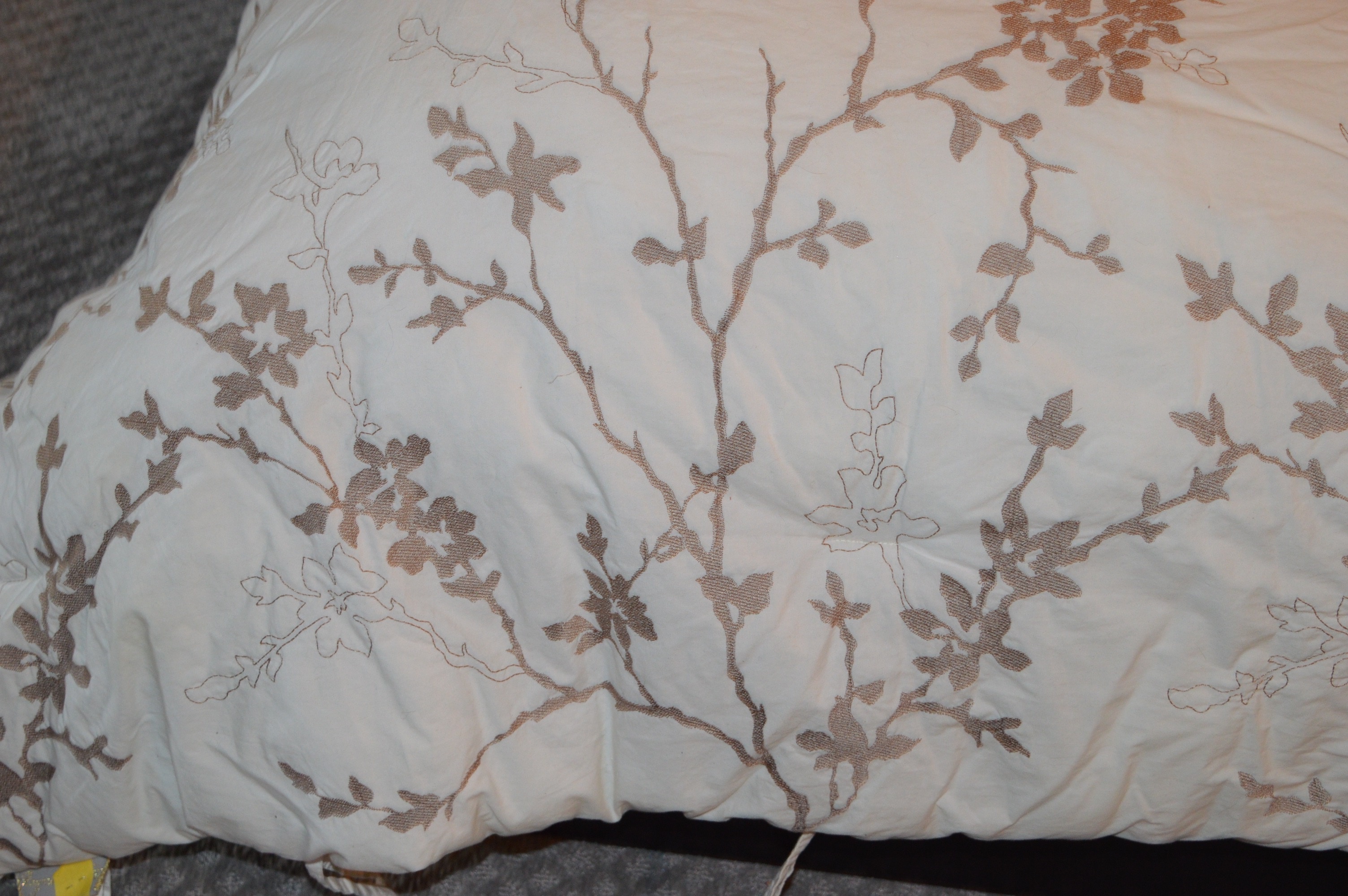 Ikea "Luroy" Queen Bed Frame with Storage and Bedding Ensemble